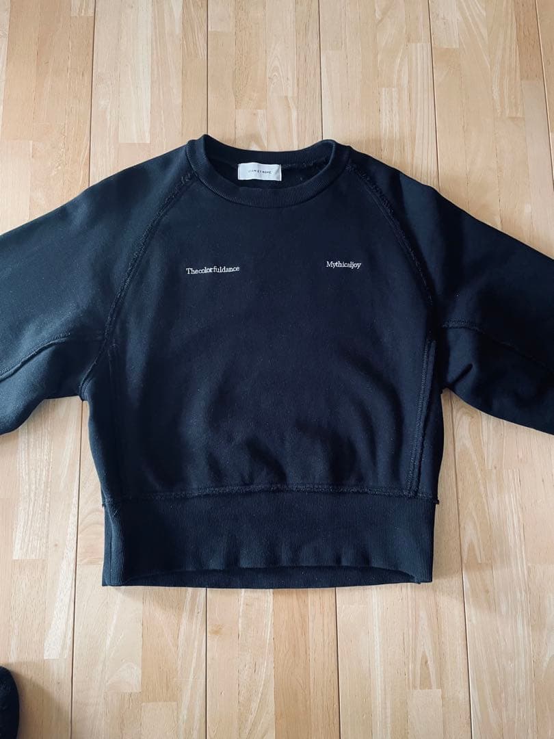 アダムエロペ　ADAM ET ROPE' スリットリブスウェット