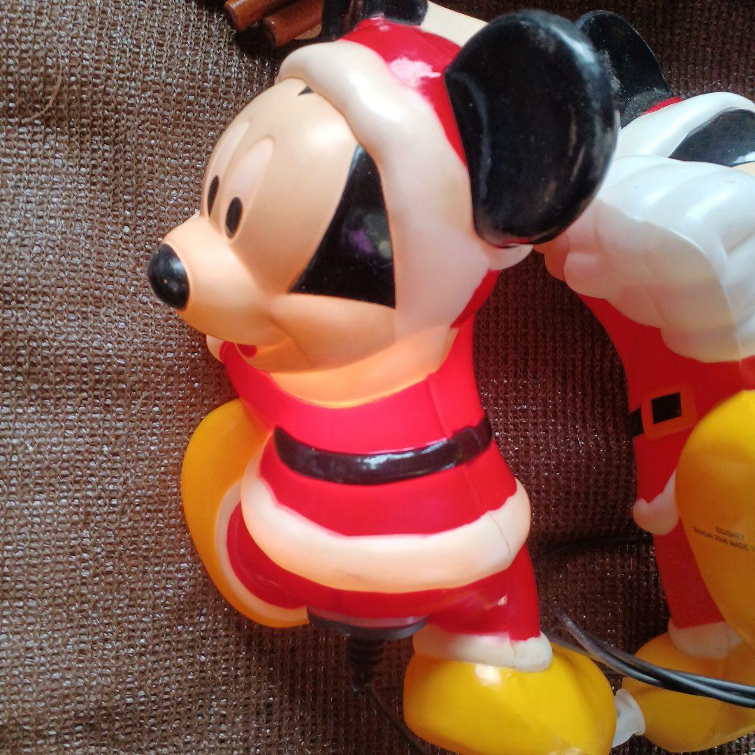 送料込 ミッキーマウス　ブローライト　ミニはしごタイプ3体イルミネーションライト