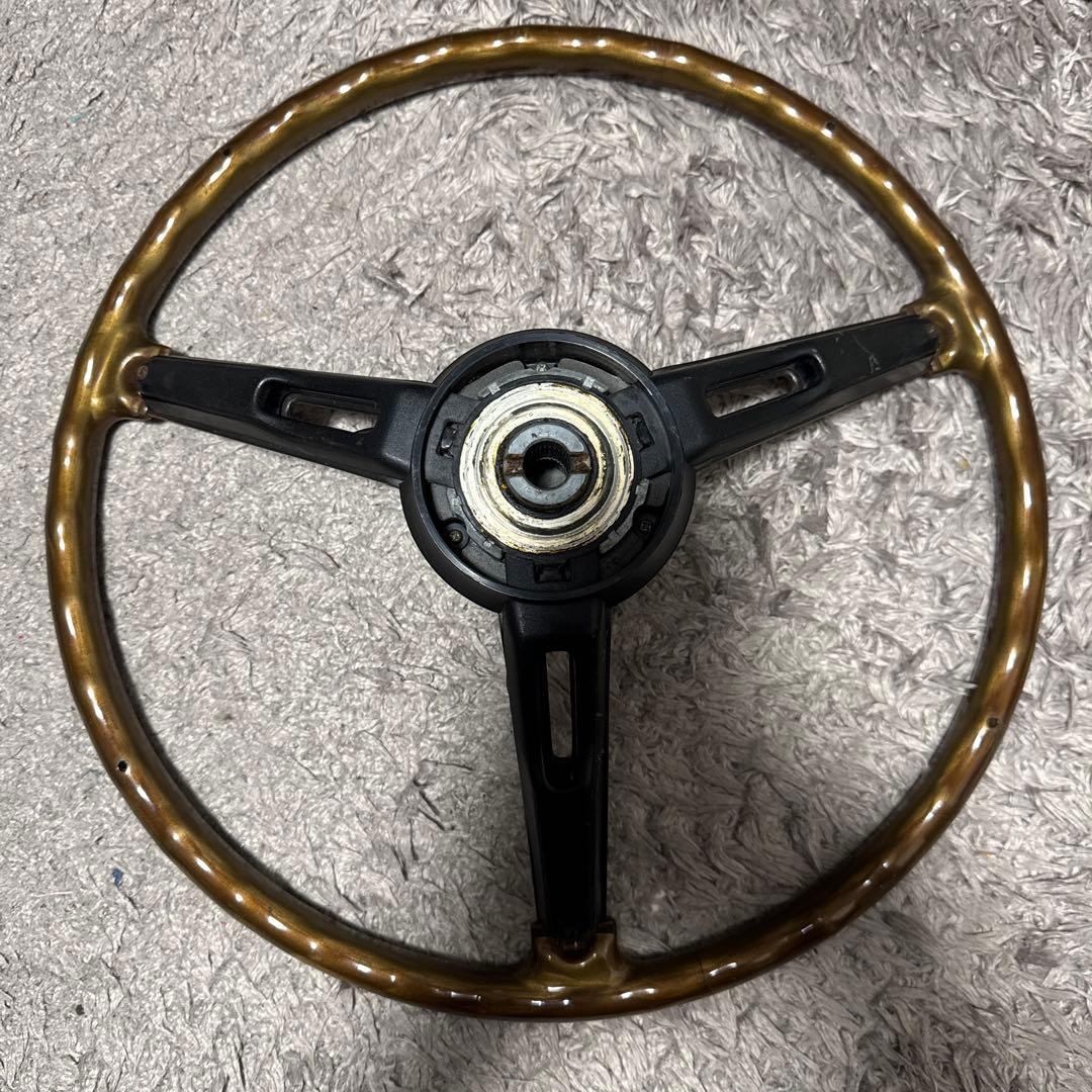 ホンダ1300ウッドステアリング