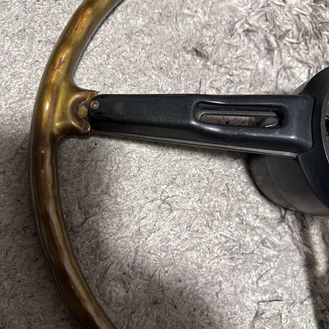 ホンダ1300ウッドステアリング