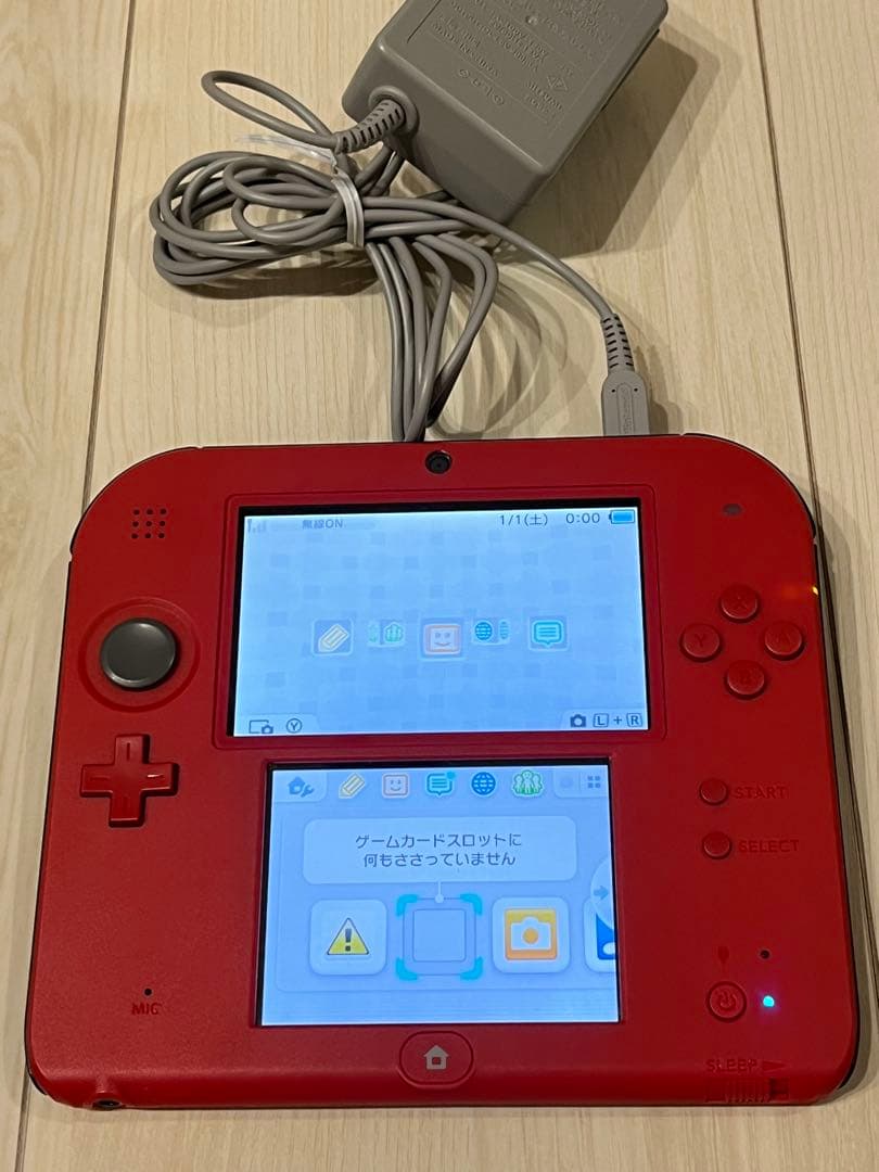 【値下げ】【動作確認済】ニンテンドー2DS レッド