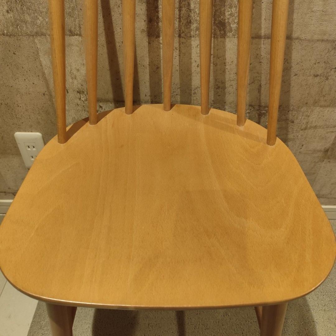 ② unico KOTONA ウィンザーチェア ハイバック コムバック 1脚