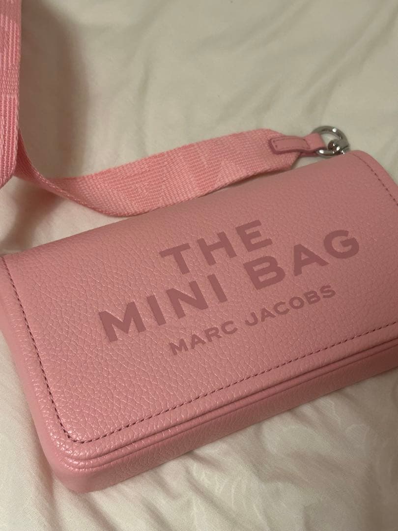 マークジェイコブス　ザ レザー ミニ バッグ ピンク MARC Jacobs