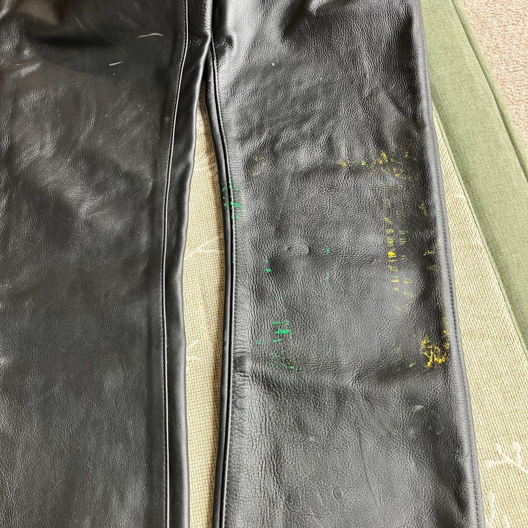 【177cm83kg】レア！ ？アメリカ製 バンソン レザーチャップス