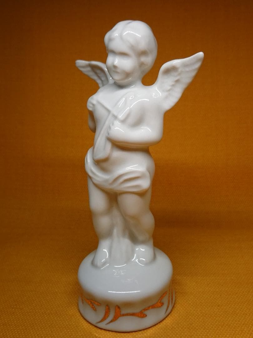 人形　天使　陶器　オブジェ　置物　インテリア　工芸品　美術品　A1010