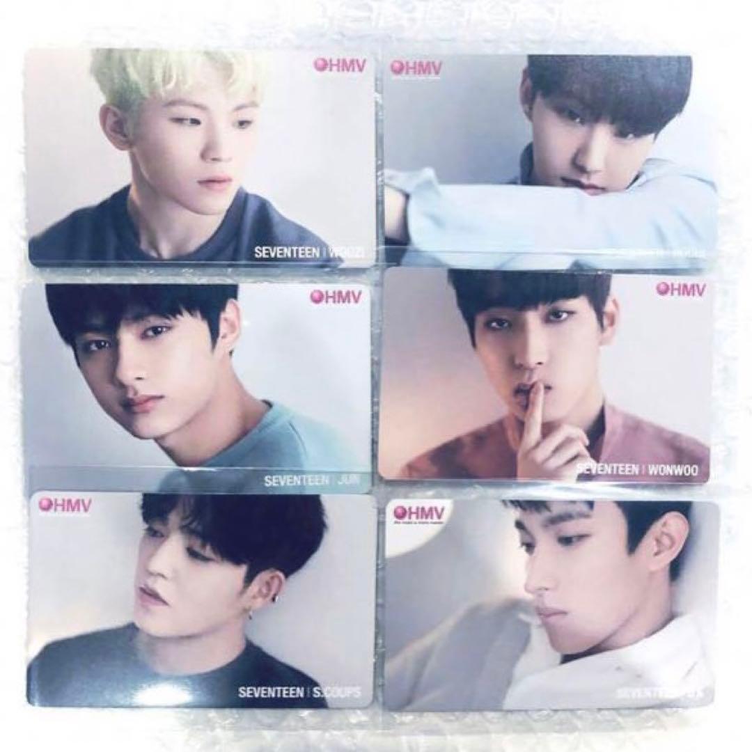SEVENTEEN 日本限定 HMV トレカ 全員 コンプ フォトカード セブチ