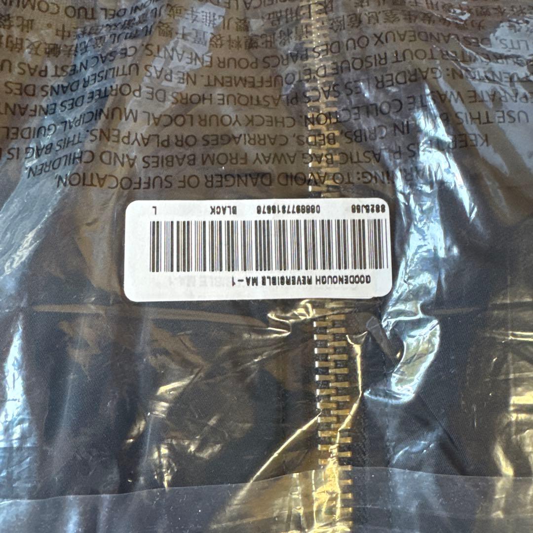 ジャケット・アウター Supreme Goodenough MA-1 black size L
