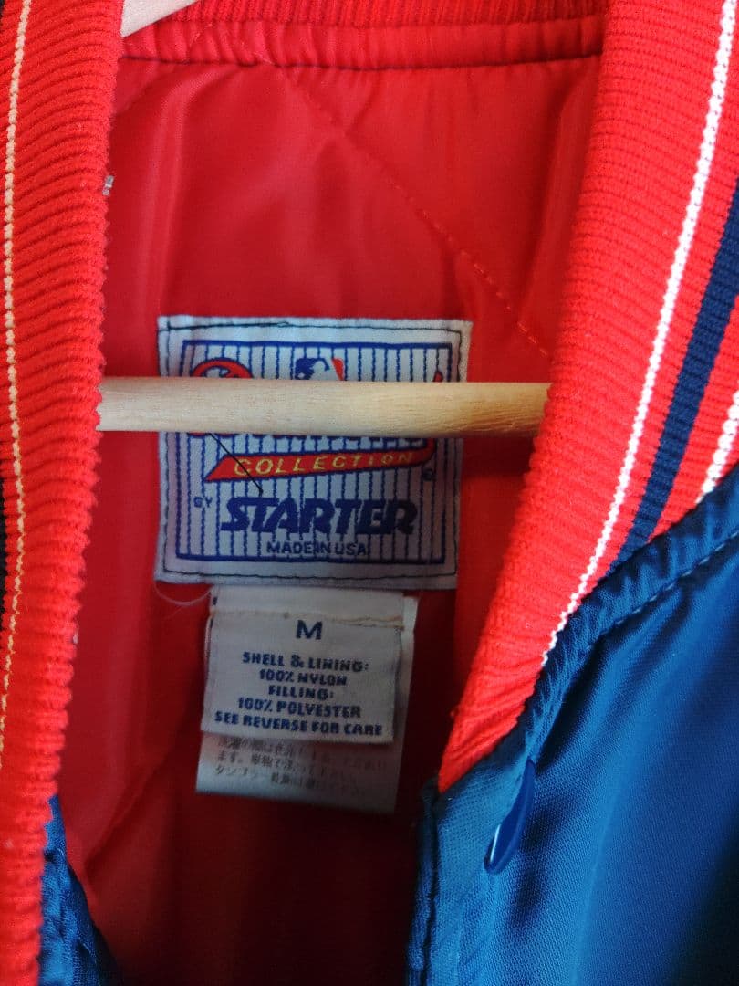 レア物！！クリーブランド・インディアンススタジャン中綿あり