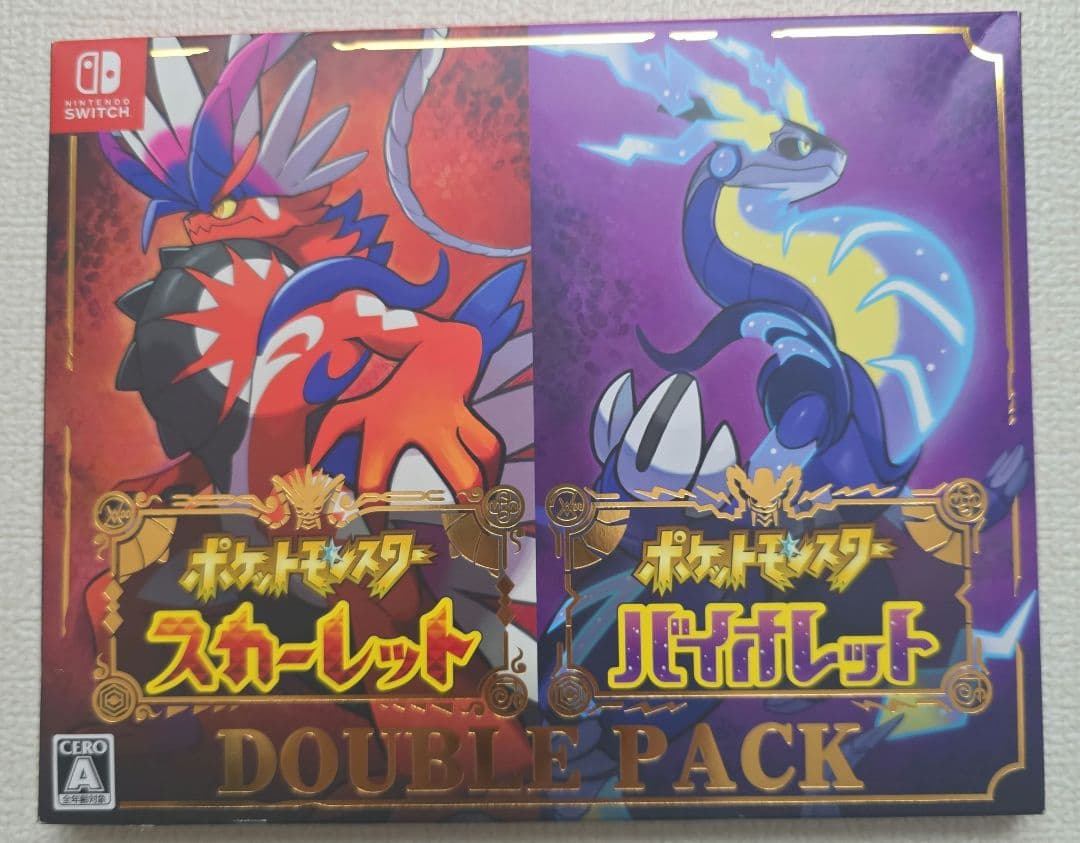 【DoublePac】ポケモン スカーレット&バイオレット
