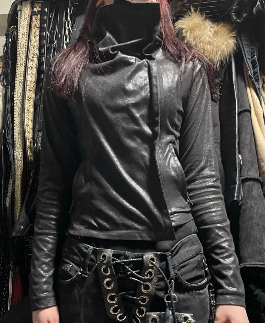 ドレープ 変形 ライダース