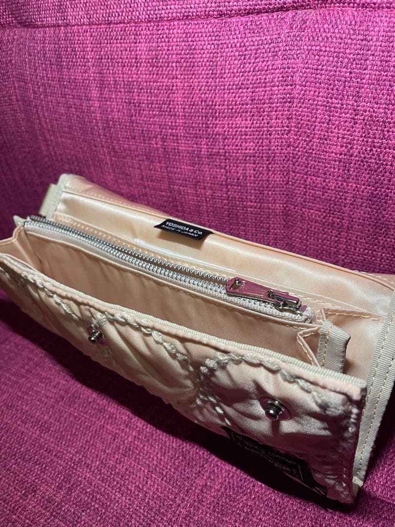 ミナペルホネン×ポーター　ロングウォト “tambourine” ピンク