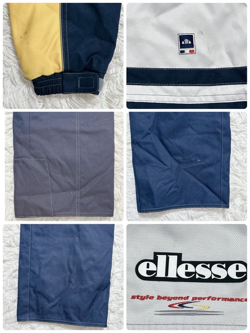 【2217】ellesse エレッセ スキーウェア セットアップ 上下セット