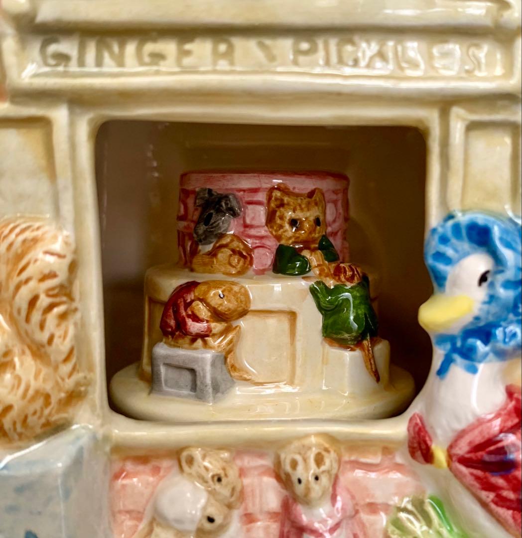 ジンジャーとピクルスのお店 オルゴール 箱入り ピーターラビット