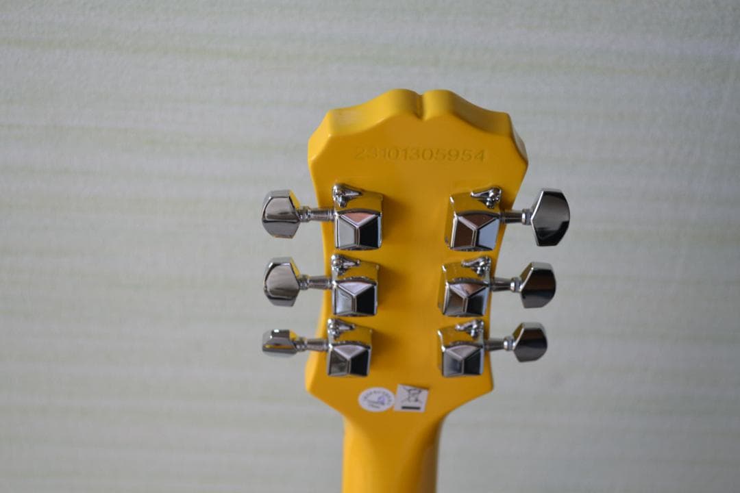 極上品　Epiphone LesPaul イエロー純正ケース付き