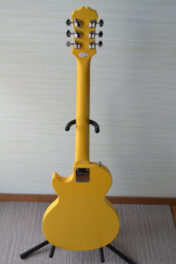 極上品　Epiphone LesPaul イエロー純正ケース付き