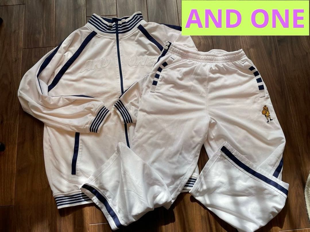 AND ONE ジャケット パンツ　ジャージ　上下セット