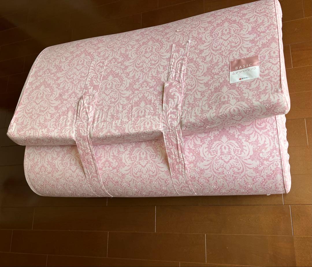 東京西川 ムアツ ベーシック シングル マットレス ピンク