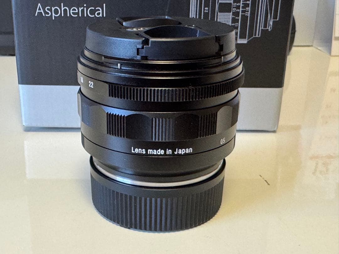 フォクトレンダーNOKTON40mm F1.2 Aspherical II VM
