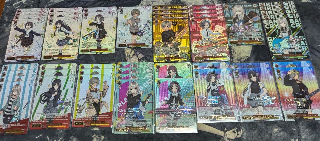 ガールズバンドクライ　デッキ　雑踏、僕らの街　等　GBCR RRR セット