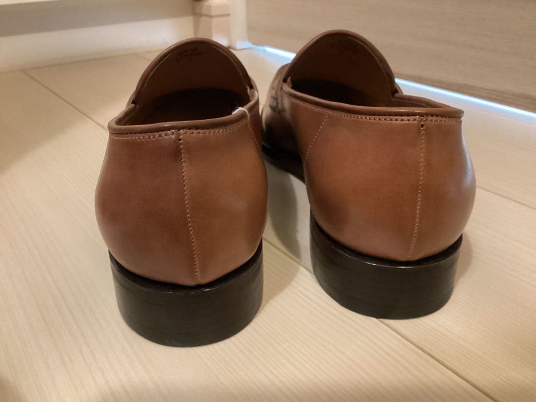 希少新品未使用品　神匠コードバンローファー　サイズ7