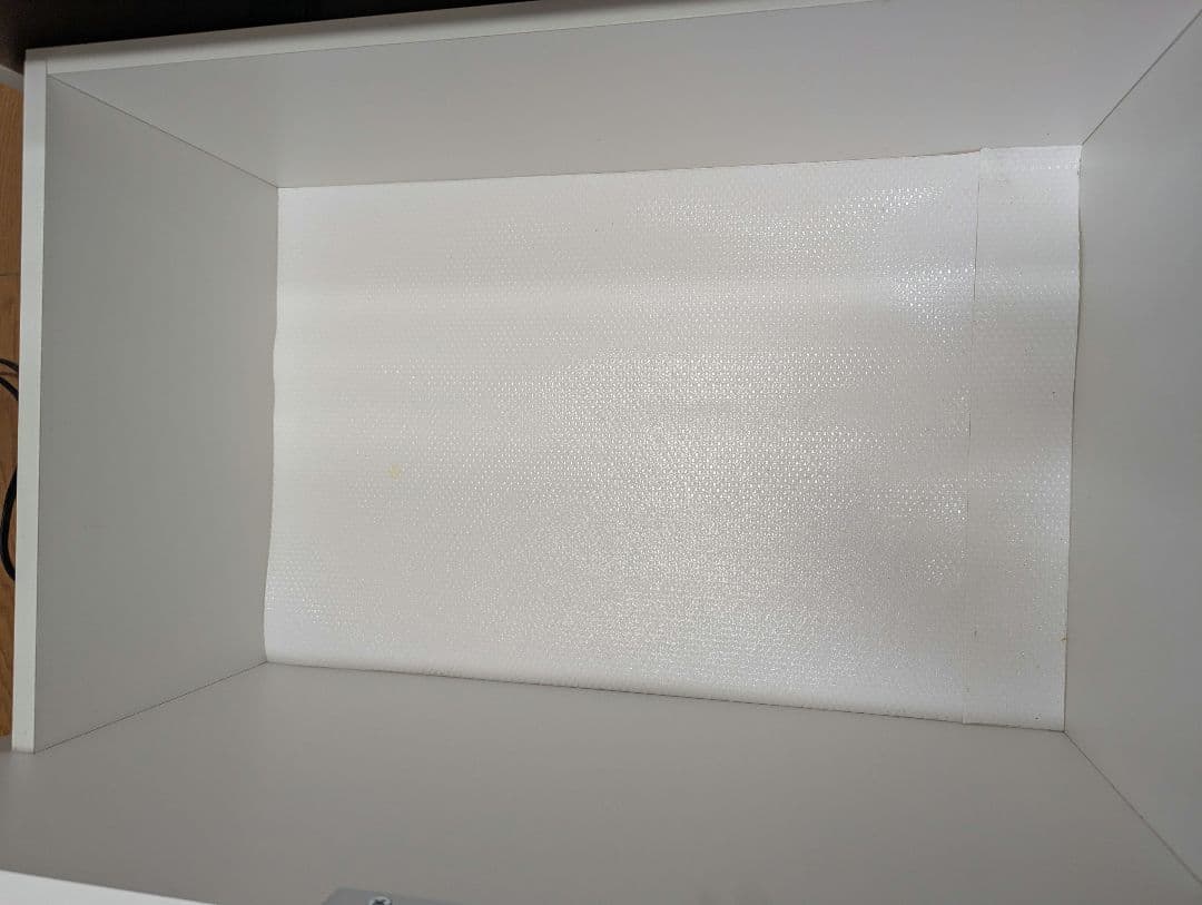 [引き取り/引き渡し]　ニトリ　キッキンカウンター　食器棚　ホワイト