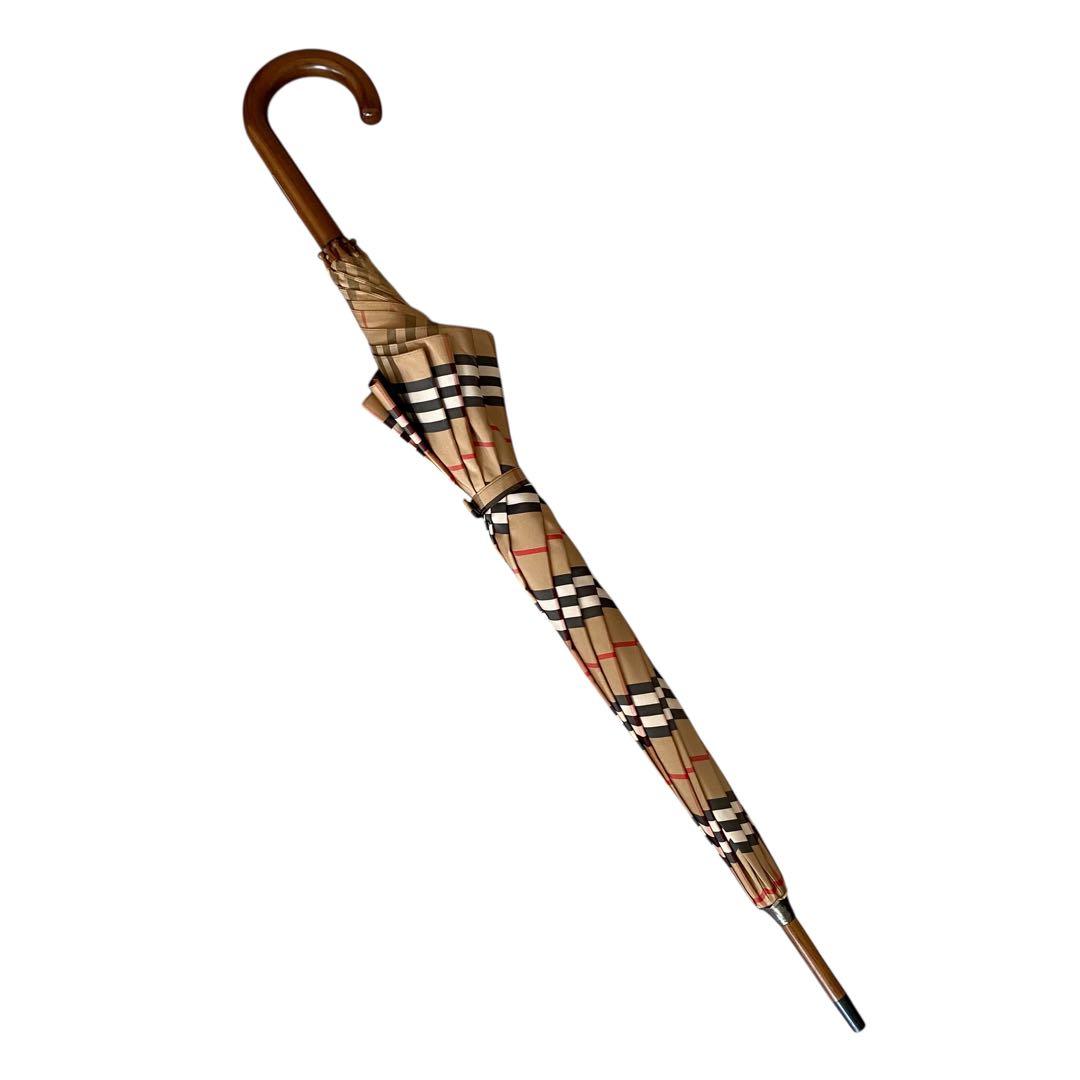 美品　Burberry'sバーバリーズ　長傘　ノバチェック