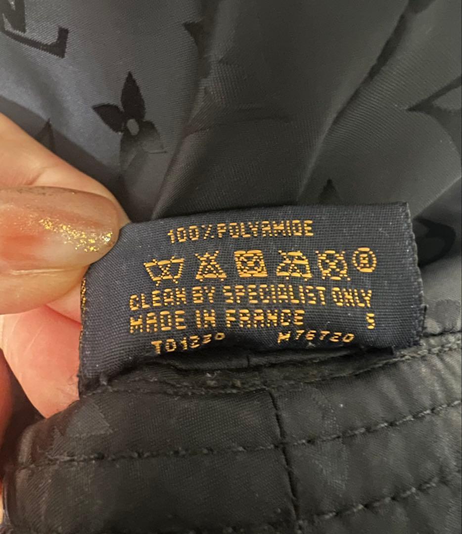 魂美品★ルイヴィトン★M76720 ボブ・モノグラムリバーシブルハットS