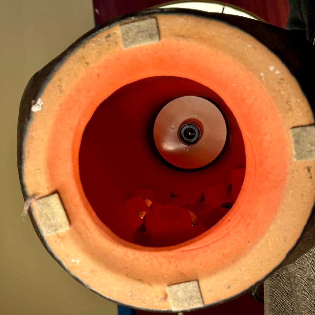 【希少】Fat Lava フロアランプ 西ドイツ ヴィンテージ 陶器照明 溶岩