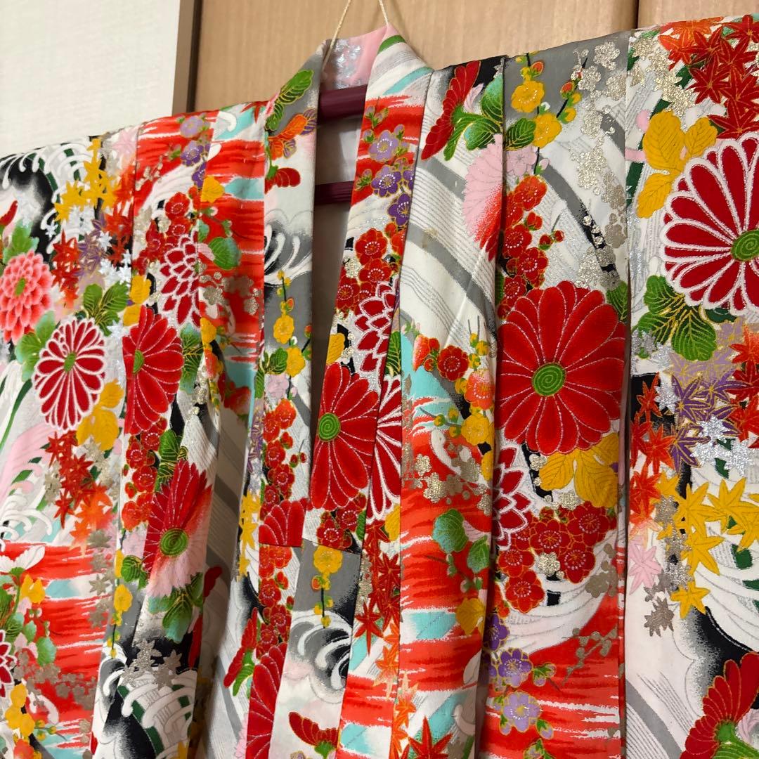 アンティーク着物　七五三着物　３歳着物