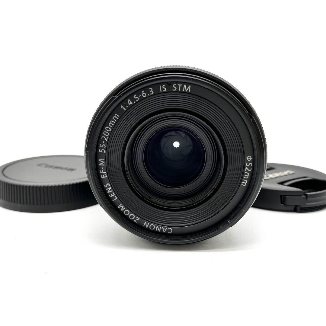 Canon EF-M 55-200mm F4.5-6.3 IS STM ブラック