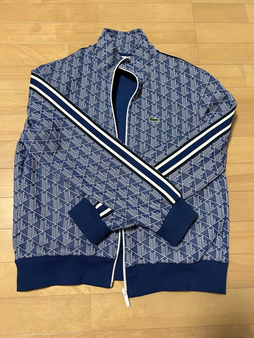 LACOSTE モノグラム　上下ジャージセットアップ
