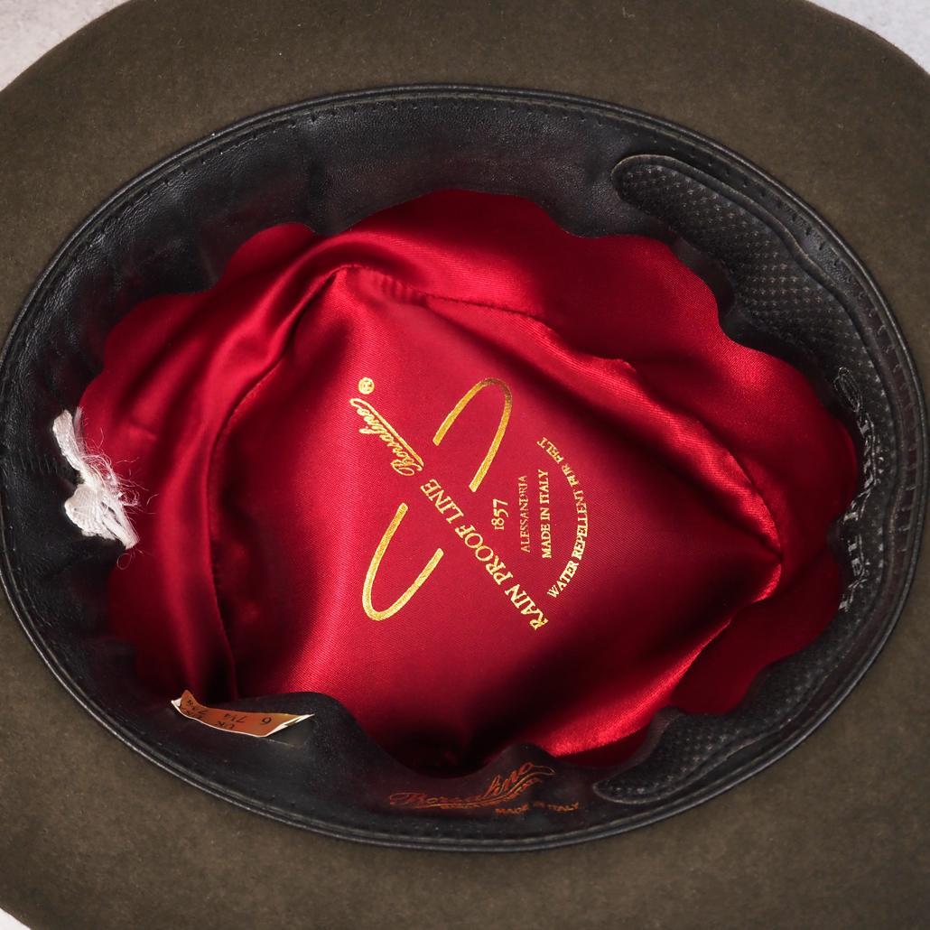 Borsalino Rain Proof Line ファーフェルト中折れハット