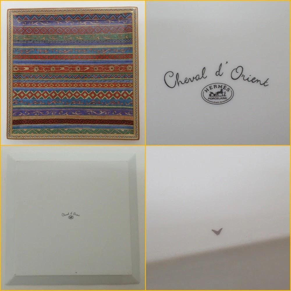 HERMES エルメス シュヴァルドリアン 角皿⑤