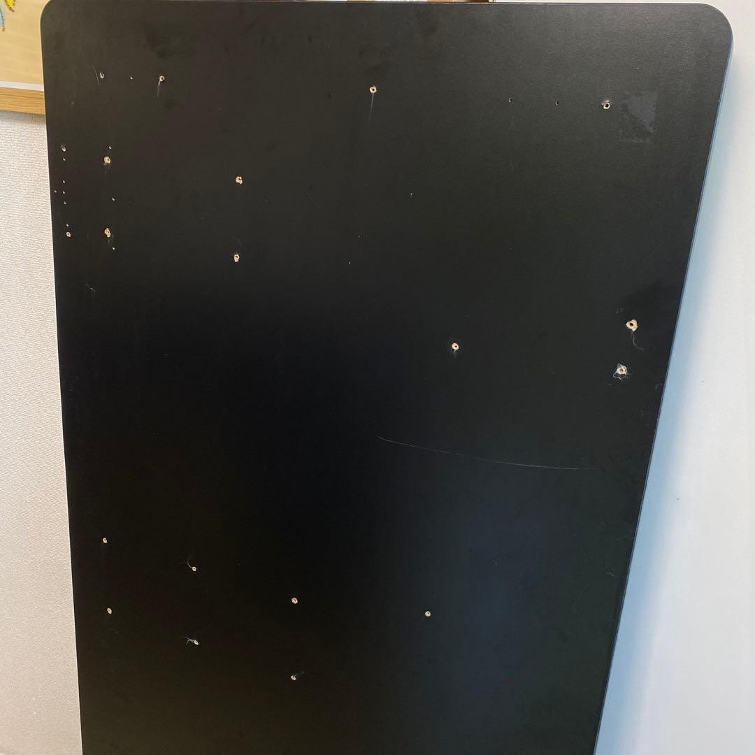 フレキシスポット　140cm×70cm 天板　ブラック デスク