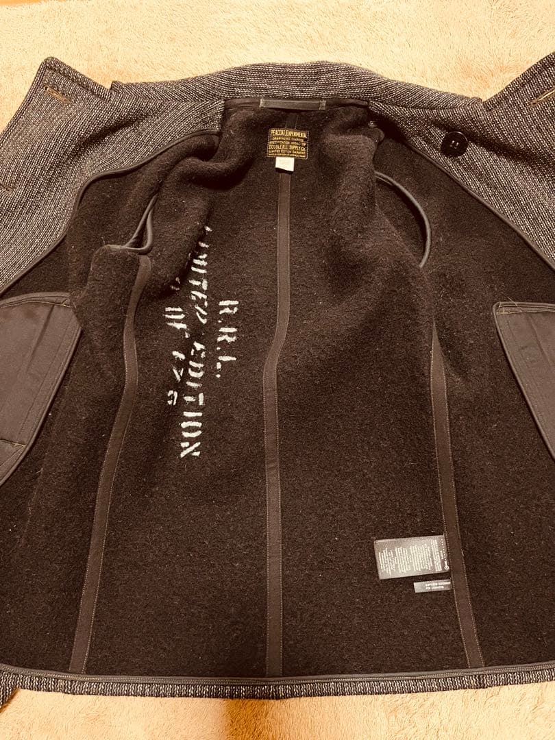 RRL ピーコート ダブルアールエル　木村拓哉着用