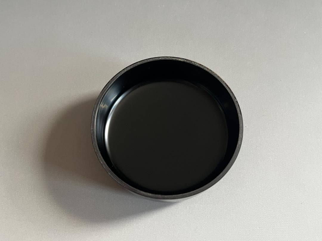 坂下雄峰　唐松蒔絵　雪吹　薄茶器　茶道具