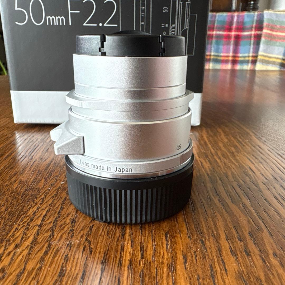 COLOR-SKOPAR 50mm F2.2 VM Silver 保証付き