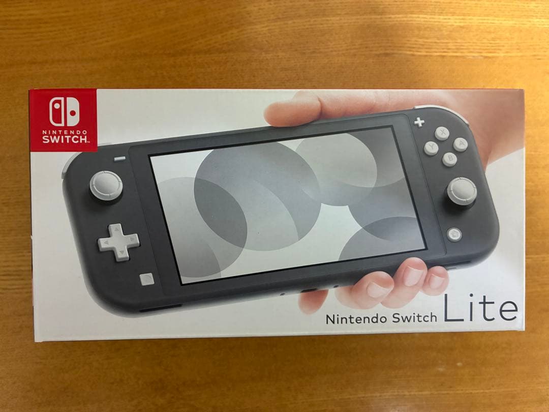 【美品】Nintendo Switch Liteグレー 、純正ケース、SDカード