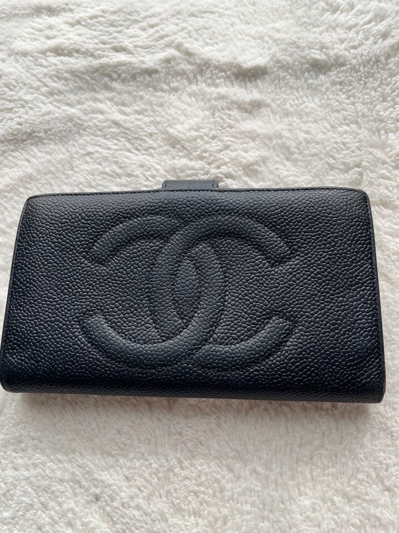 シャネルロングウォレット