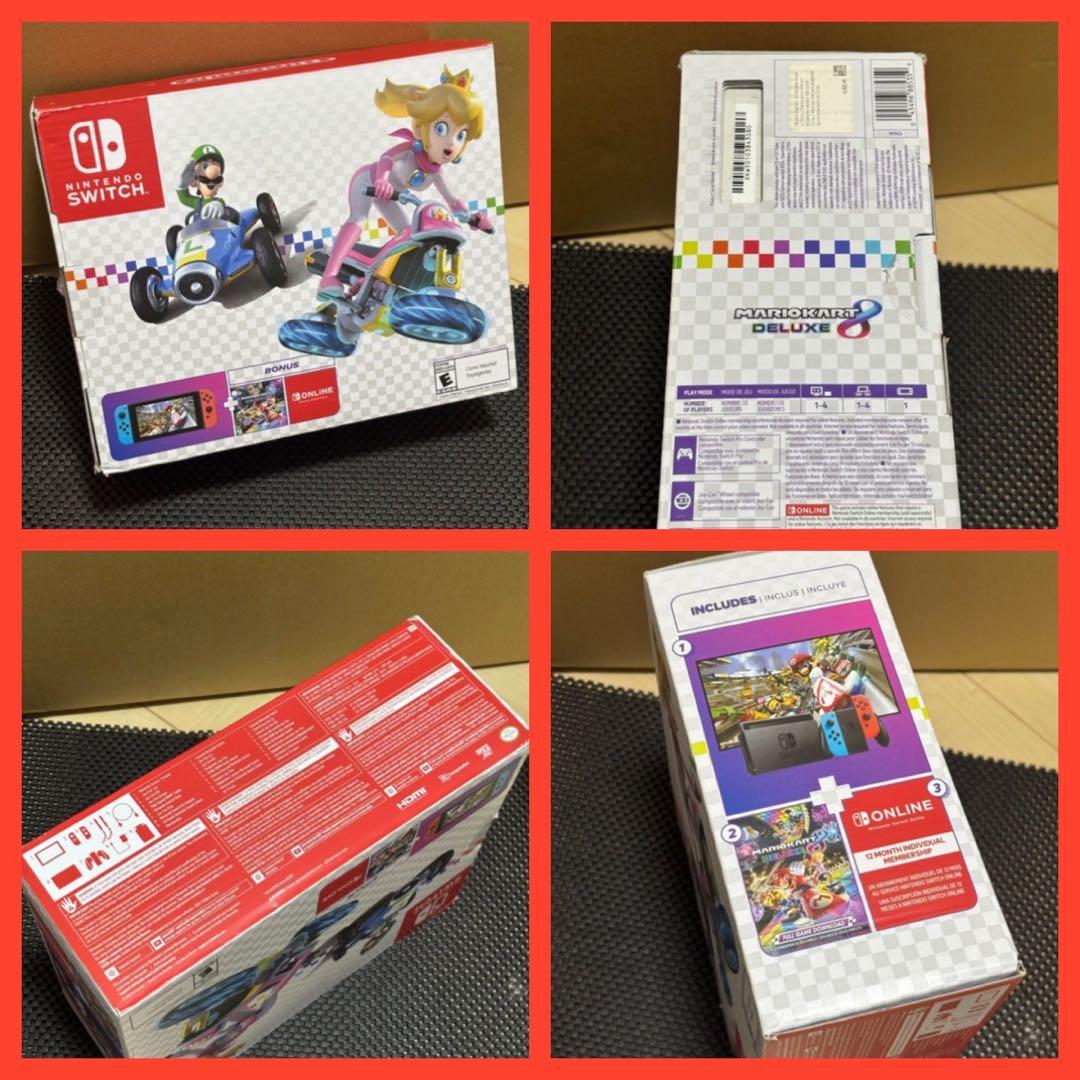★新品未開封★ 北米版 Nintendo Switch マリオカート8デラックス