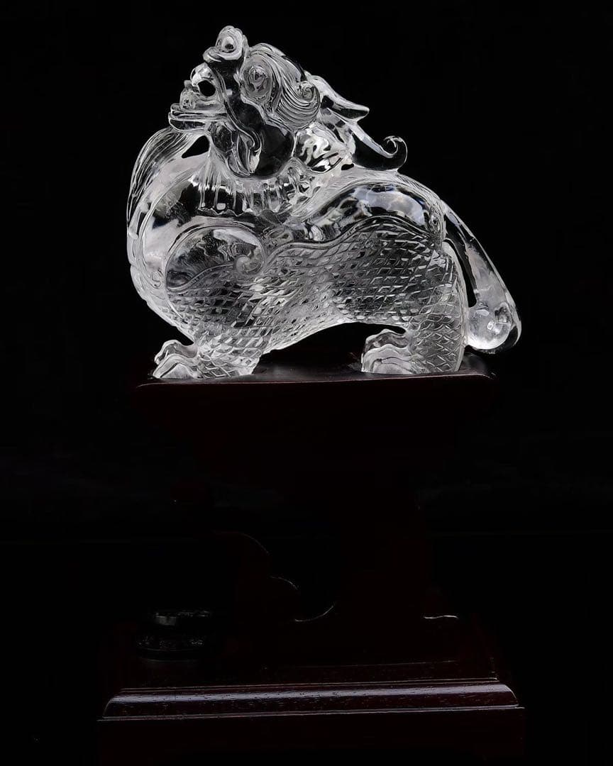 ⭐︎【極上品】白水晶 置物 347g