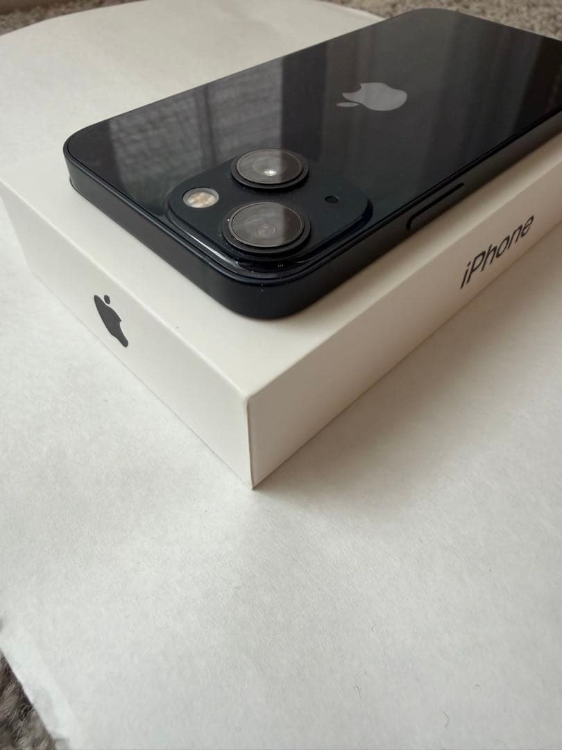 【美品】iPhone13mini 256GB ミッドナイト おまけ付き