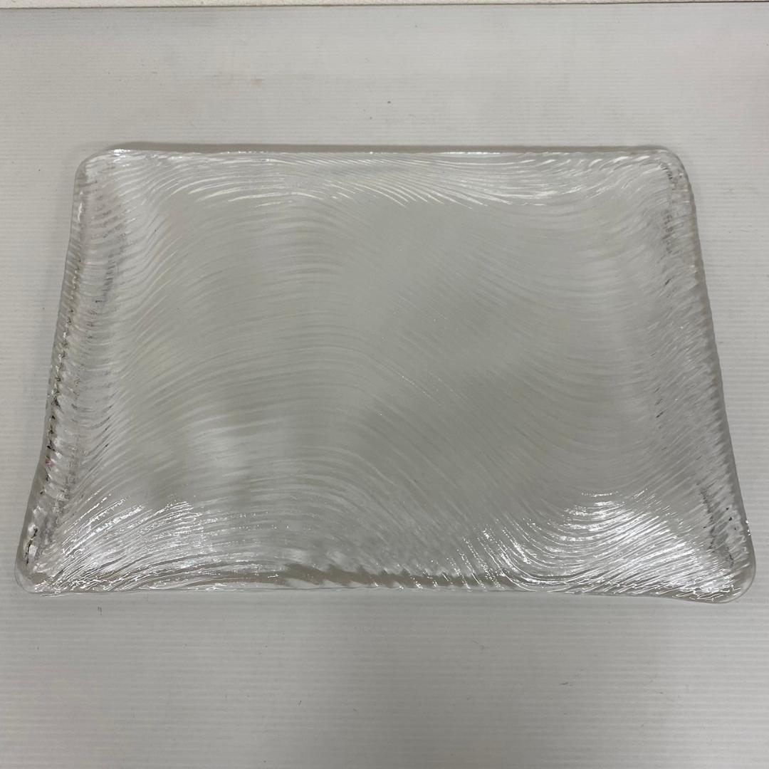 【東洋佐々木ガラス】 潮路 活きづくり盛皿 小 ガラス 皿 大皿 硝子