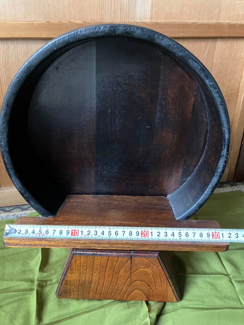 飾り棚　桶棚　昭和　レトロ　アンティーク　花台