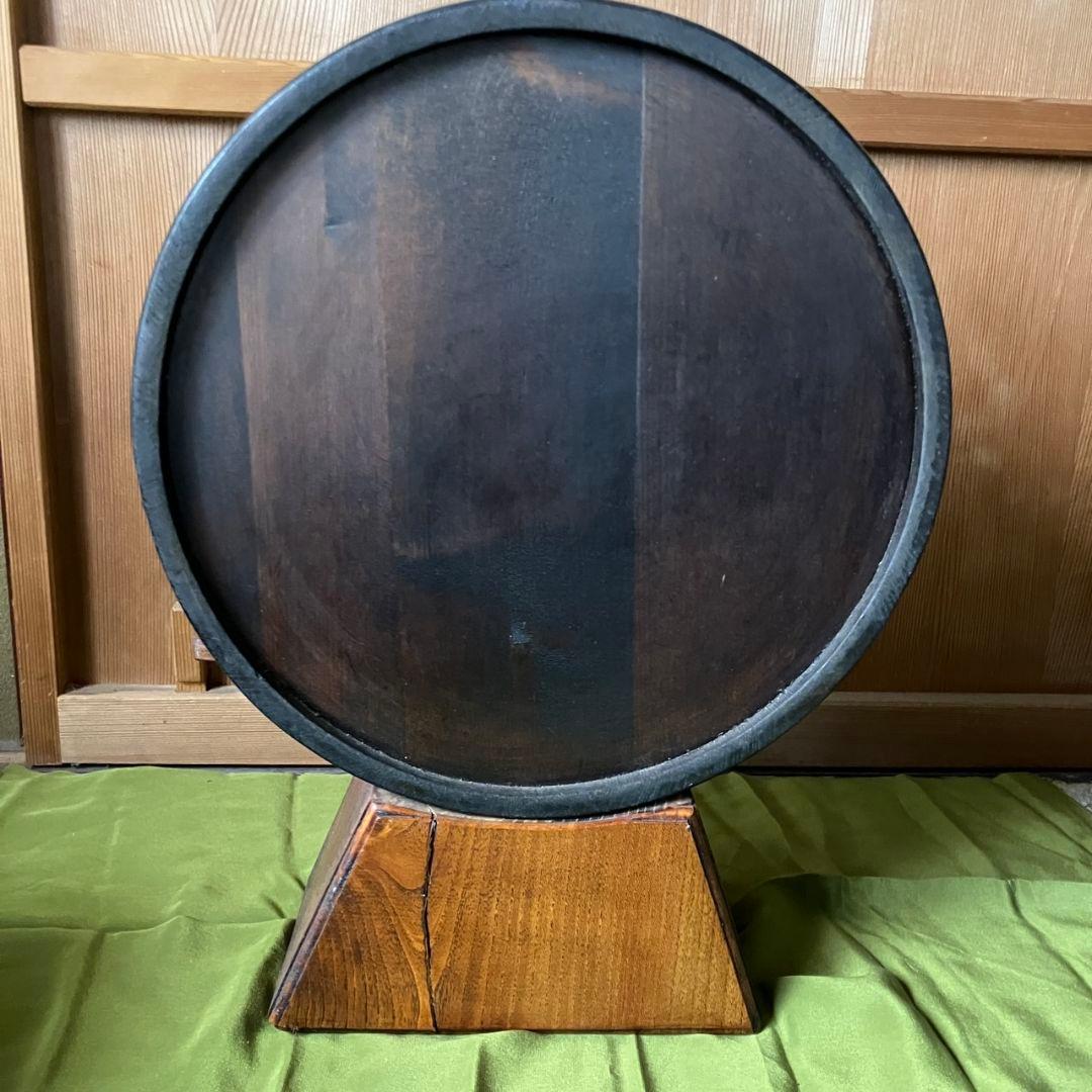 飾り棚　桶棚　昭和　レトロ　アンティーク　花台