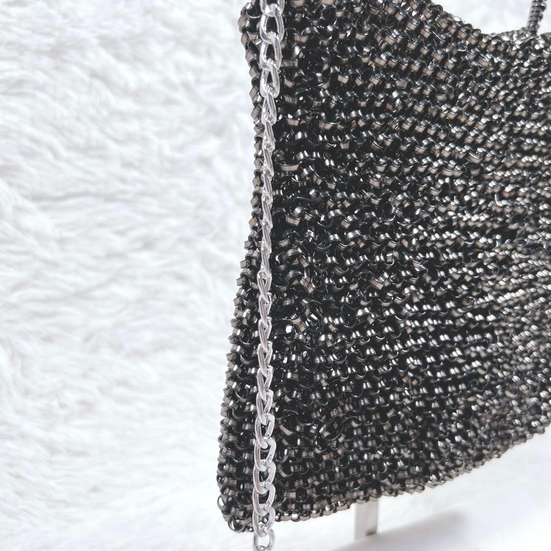 美品✨アンテプリマ スタンダード スクエア ミディアム ブラック チェーン付