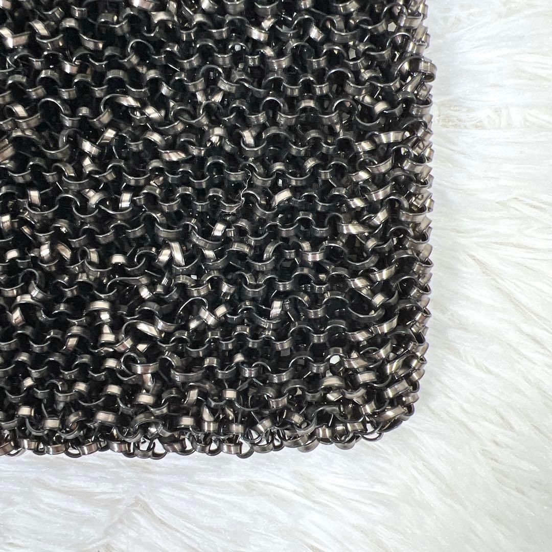 美品✨アンテプリマ スタンダード スクエア ミディアム ブラック チェーン付