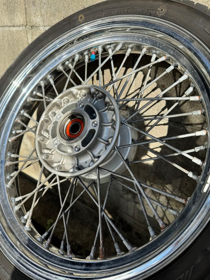 【skmtkznr】 ゼファー750RS 純正 スポーク ホイール