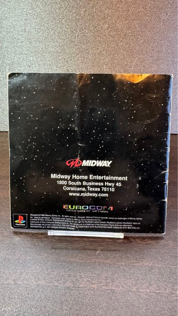 【PS1北米版】WAR GODS