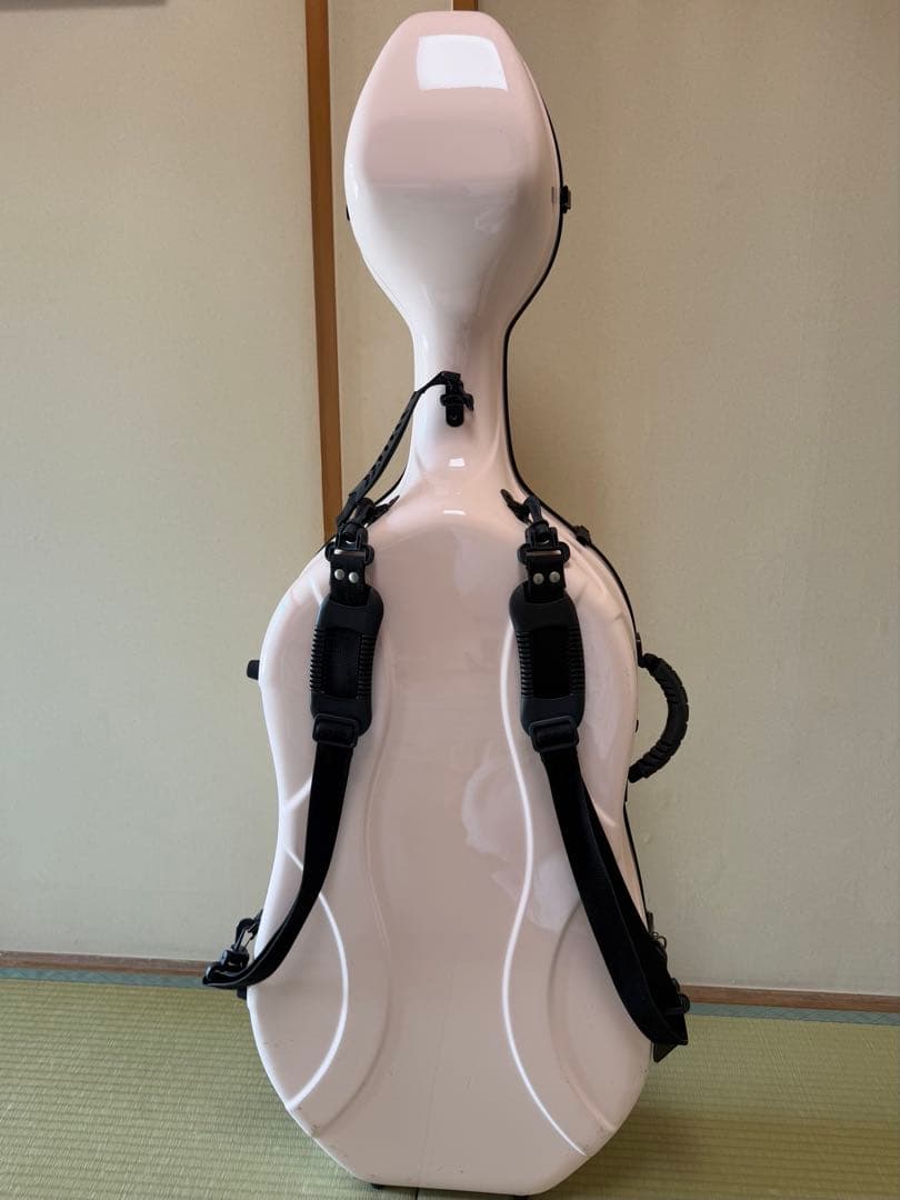 東洋プリュームファイバー　チェロハードケース　4/4 ライトピンク